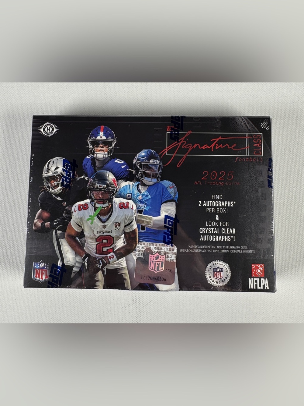 2025 Topps Signature Class Football - Hobby Box NEW SEALED